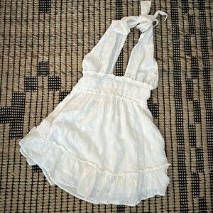 Aerie cotton halter sundress